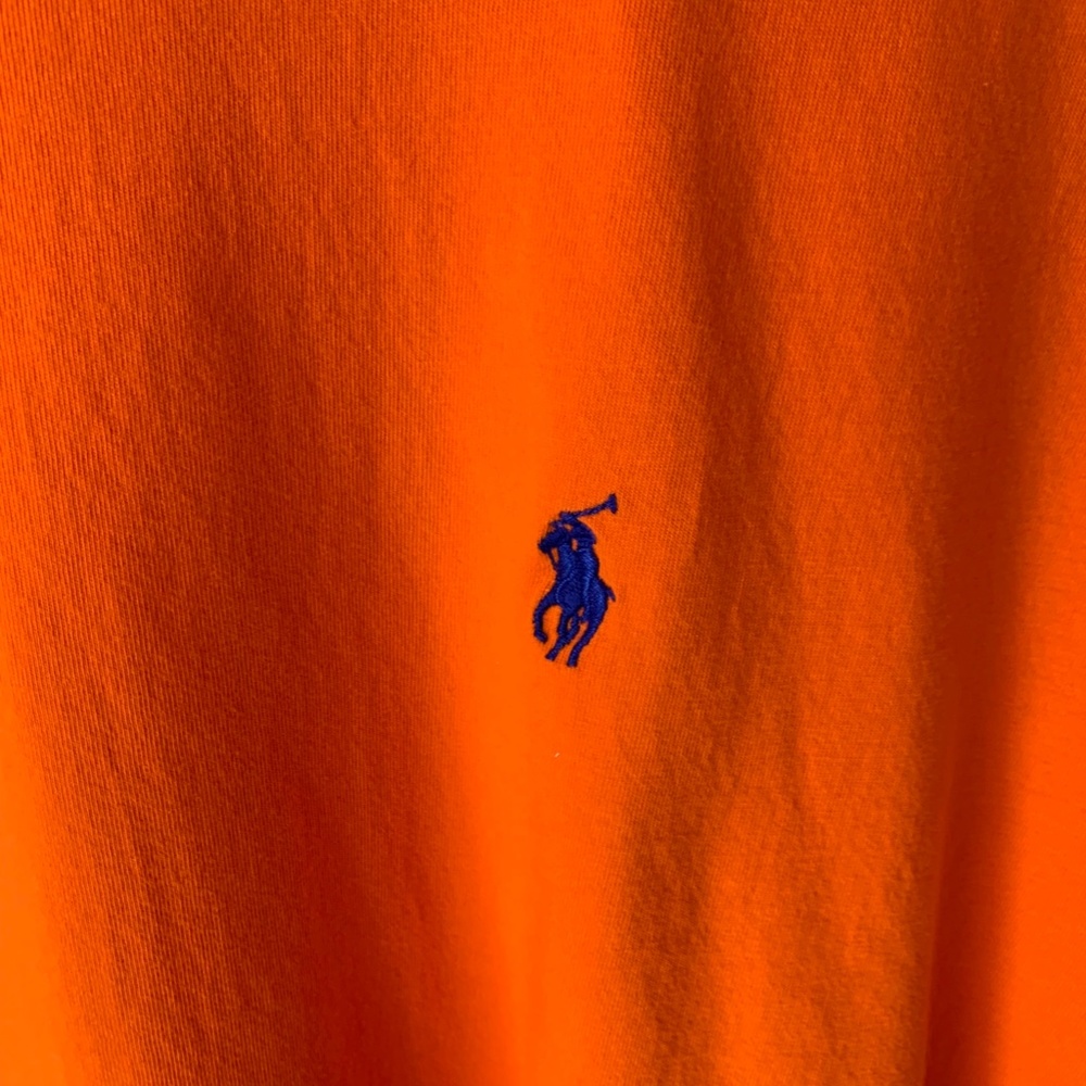Polo Ralph Lauren Orange Short Sleeve T-Shirt M - Picture 2 of 5